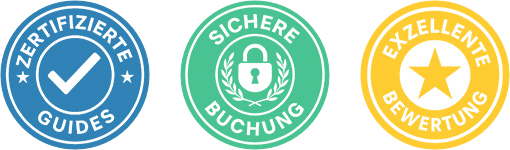 Zertifizierte Guides · Sichere Buchung · Exzellente Bewertung